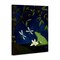 Stupell Industries Frog in Night Forest Canvas Wall Art Design by Michelle Ingari Designs